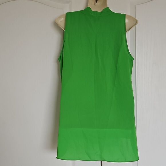 Vince Camuto Sleeveless Top XS Green - Picture 4 of 16